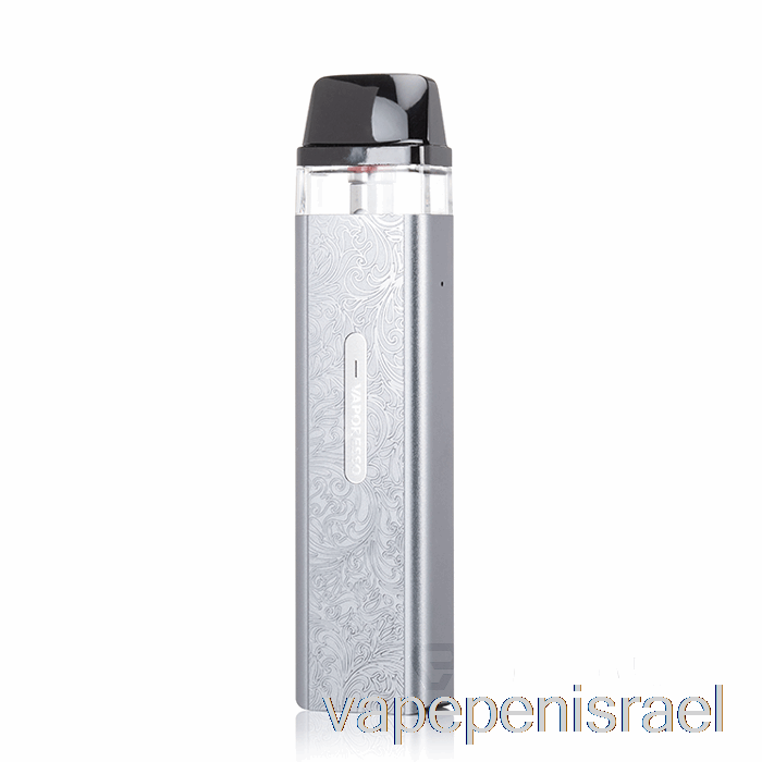 חד פעמי Vape Israel Vaporesso Xros Mini 16w Pod System כסף עתיק